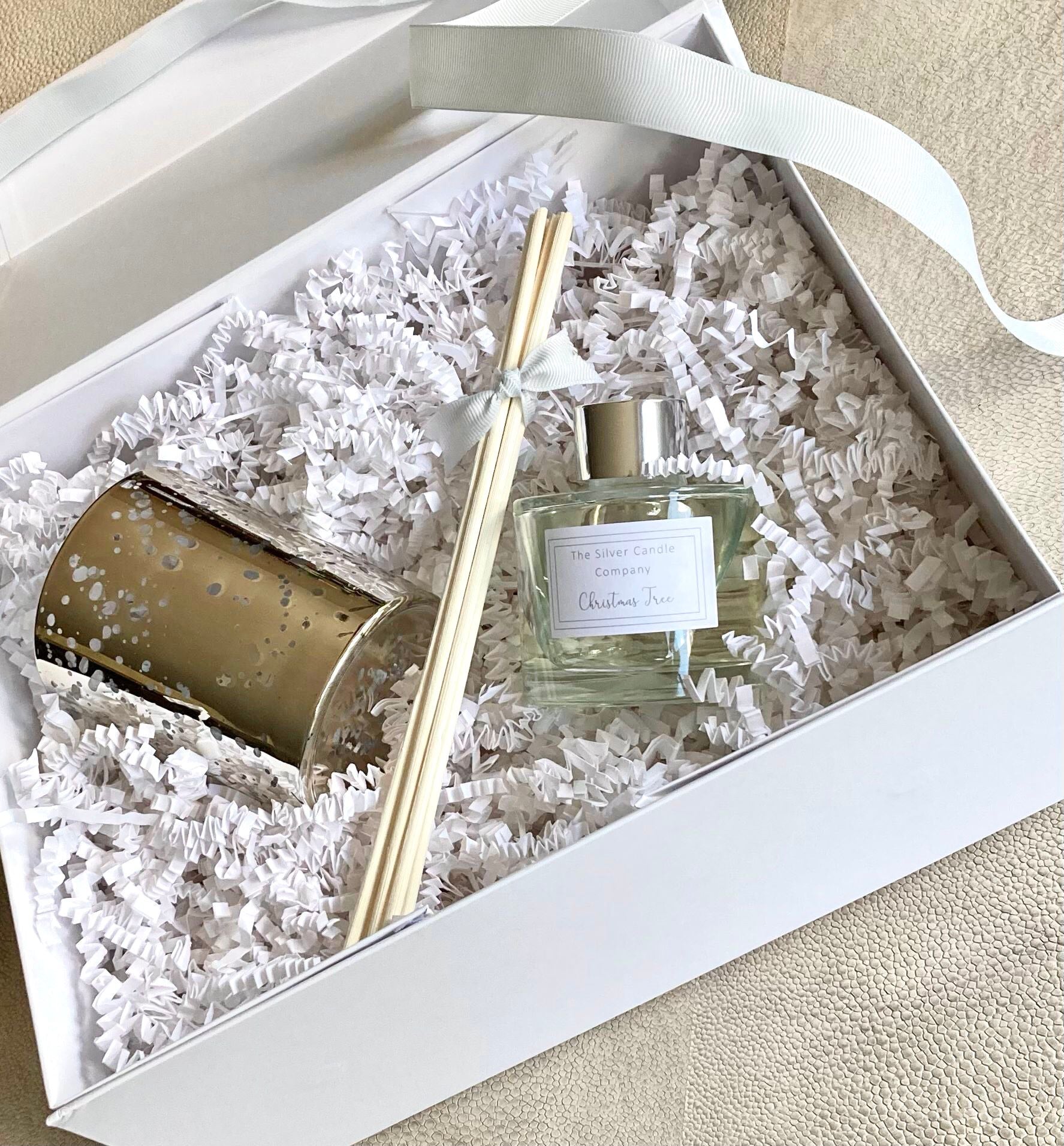 Bespoke Luxury Gift Set Candle and Diffuser – thesilvercandlecompany