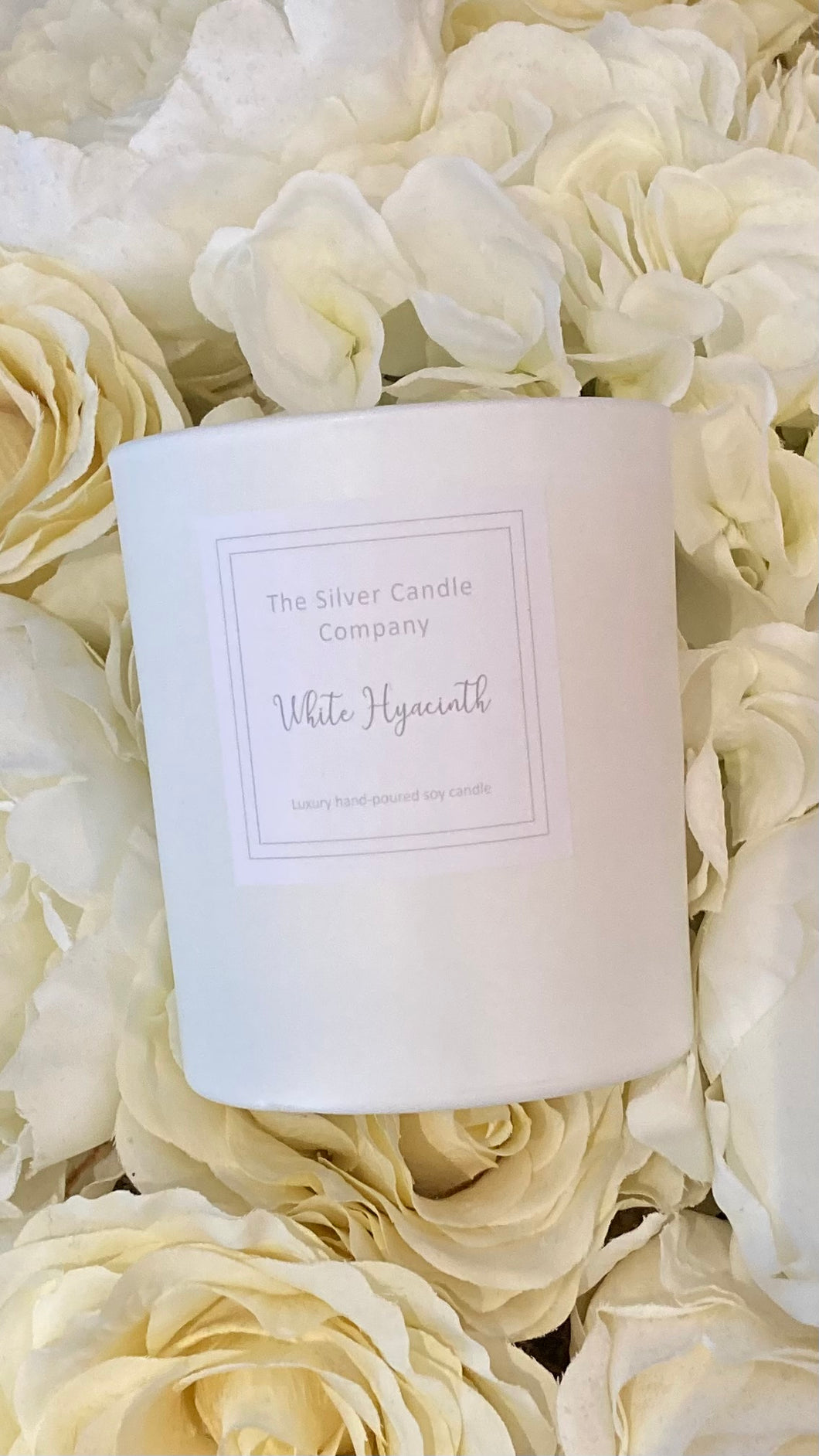 White Hyacinth Signature Candle