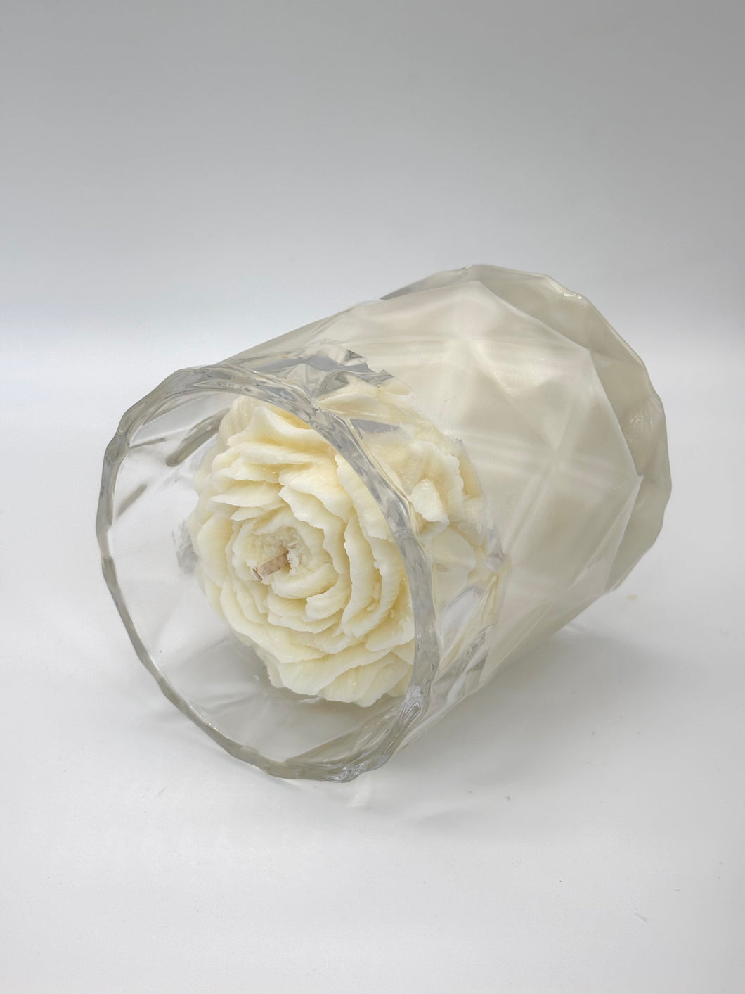 Parisian Peonies Cut Glass Limited Edition Candle